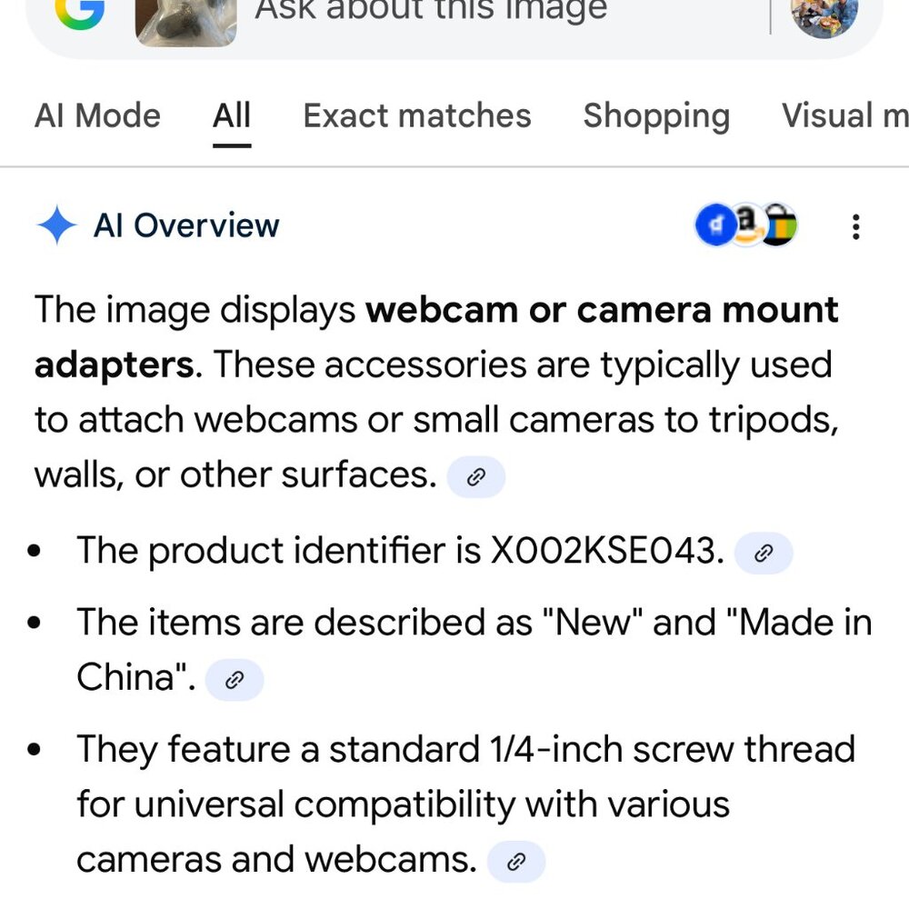 Webcam Camera Mount--NWT - Picture 2 of 2